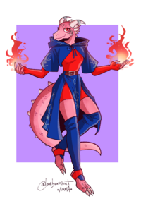 Axolotl, Year 2+ (Prismari student).
